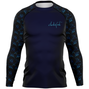 Chokefish™ Long Sleeve Rashguard Sun&Saltwater Men's Shirt-007